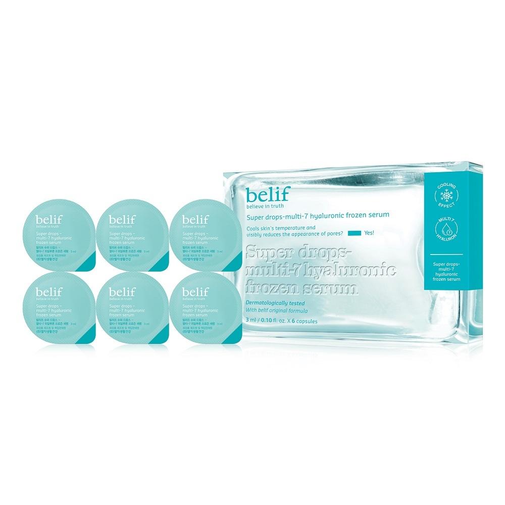 Belief Superdrops Multi-7 Hyaluronic Frozen Serum 3ml X 6 / 5ml X 9