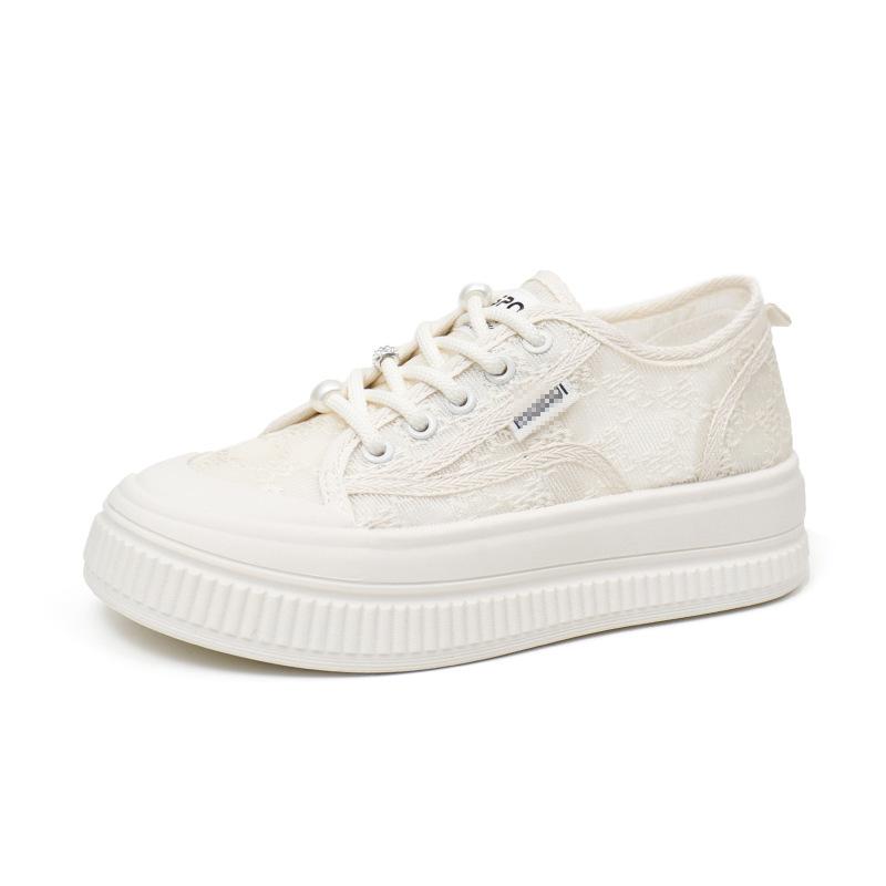 White Shoes Women's New Summer Students All-Match Casual Ins Fashion Shoes Thick Bottom Fashion Sneakers