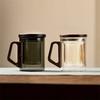 400ml Glass Tea Mug With Wood Handle Chinese Heat Resistant Filter Tea Cups High Quality And Convenient Kung Fu Tea Set