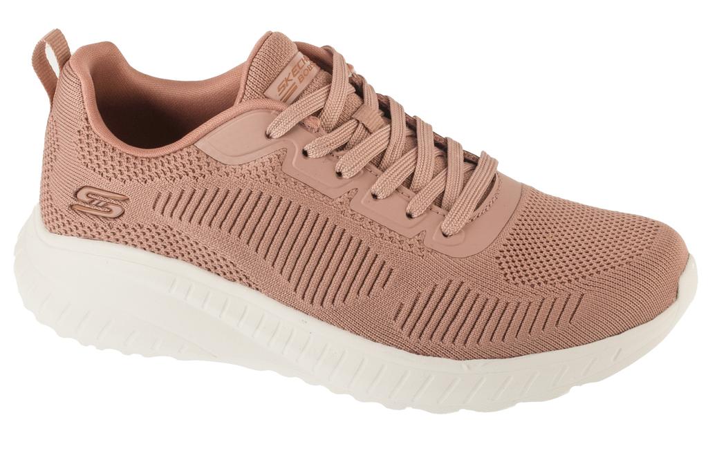 Skechers Bobs Squad Chaos - Face Off, Womens Pink Sneakers