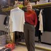 Fall Winter Slimming Turtleneck Knit Sweater Loose Fashion Simple Design Women