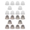 10PCS Hearing Aid Domes 12mm/0.5in Double Layer Soft Silicone Washable Removable Anti Static
