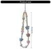 Eye Catching Mobile Phone Chain Plastic Beaded Cellphone Lanyard For Women Girls Telephone Strap Jewelry Drop-resistant