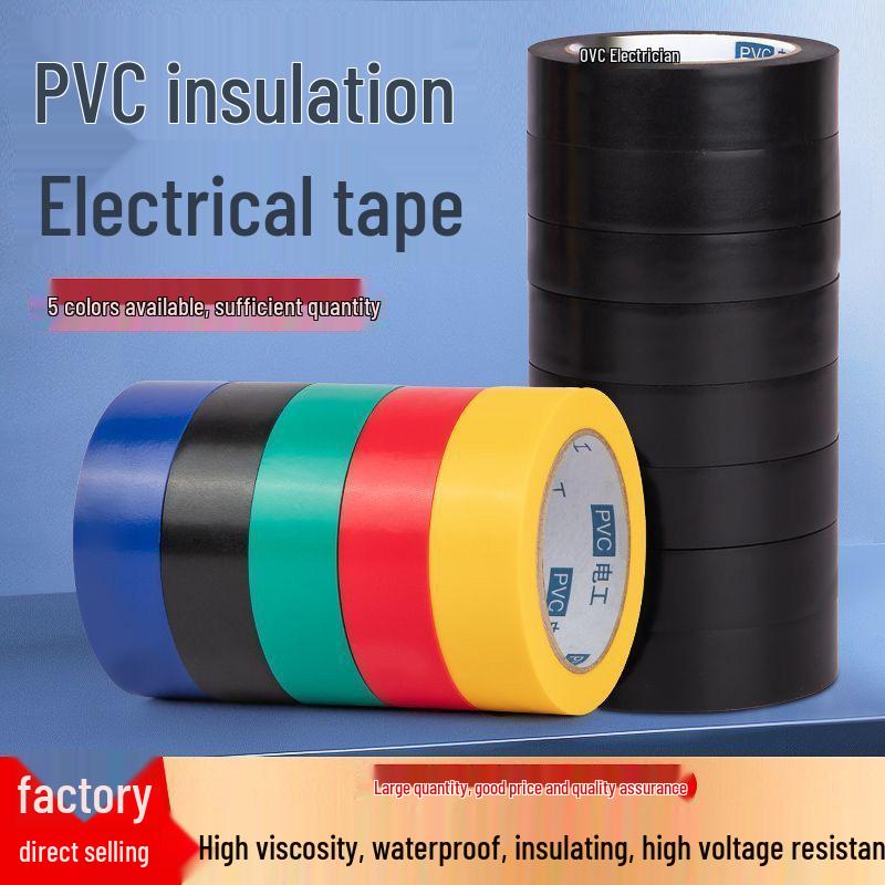 Lead-Free Multi-Color Waterproof PVC Electrical Tape - New Insulating Electrician's Tape