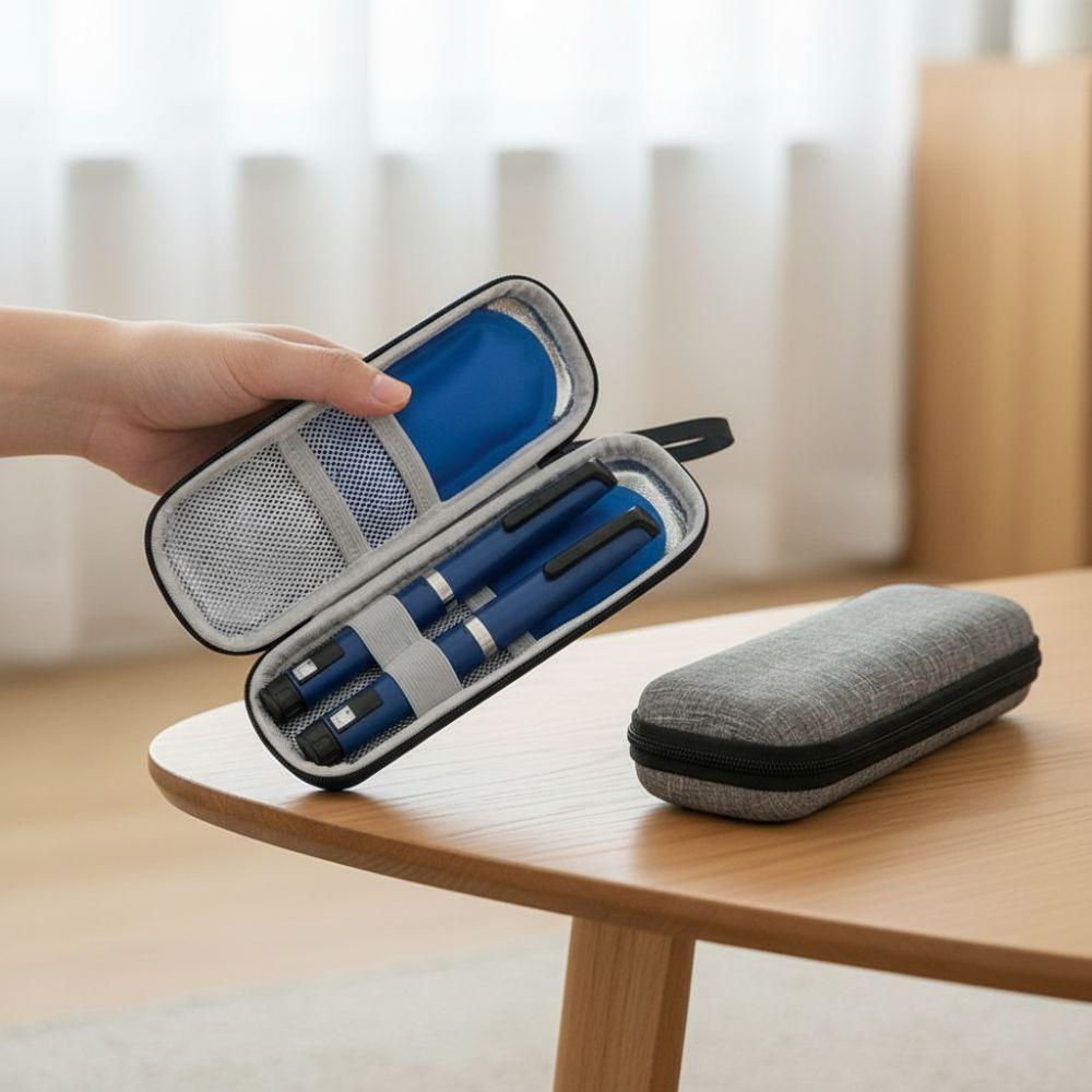 Thermal Insulated Insulin Cooler Travel Case Waterproof Pill Cooler Bag Home Outdoor