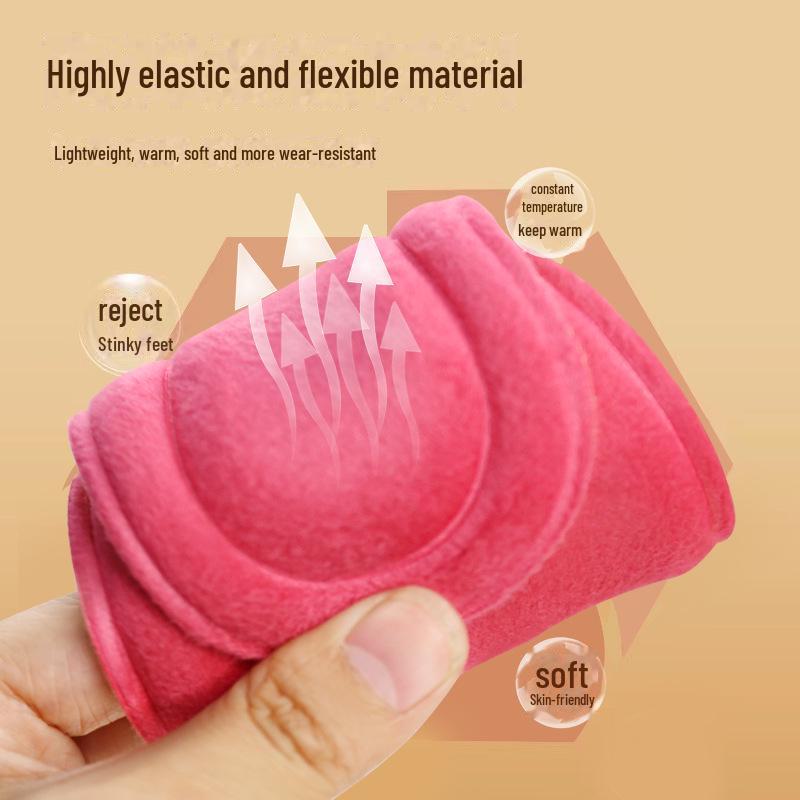 Palmilhas autoaquecidas unissex: Palmilhas de veludo quentes para o inverno, que absorvem o suor, desodorizam, são macias e aliviam a dor