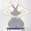 Pelvic Floor Exercise Equipment for Women, Rechargeable Muscle Trainer with Adjustable Intensity, Ergonomic Design, Navy Color