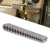 Drill Bit   Aluminum Alloy 0.32 To 0.95cm 17 Drill Sizes Drill Jig Block for Straight Holes