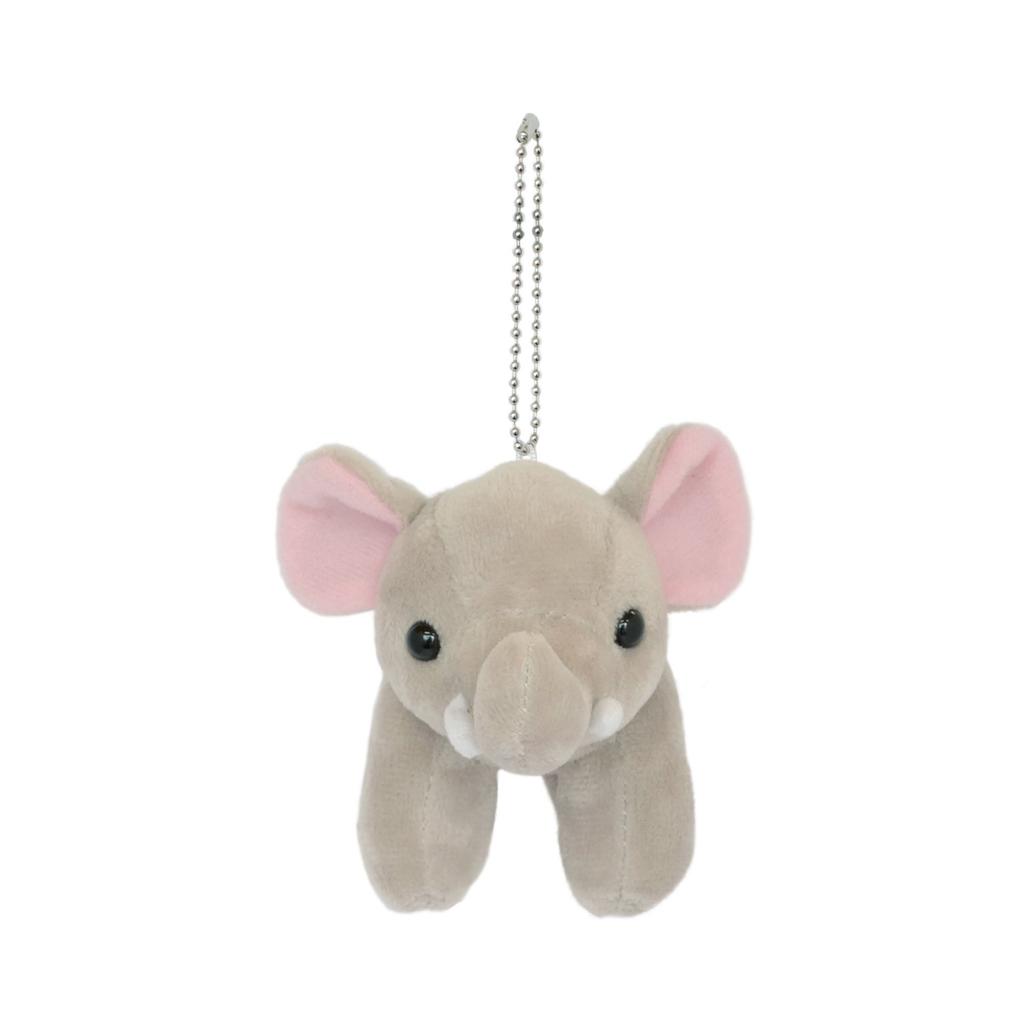 AQUA Plush Toy Safari Anywhere Friends Keychain Elephant 00080087
