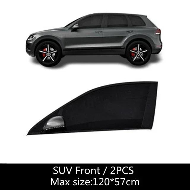 2PCS NEW Mesh Sun Visor Protection Window Films Car Sun Shade Styling Accessories Auto UV Protect Curtain Side Window Sunshade