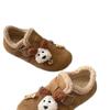 New Versatile Women's Shoes with Soft Soles, Toe Caps, Flat Bottoms and Fleece Cotton