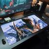 monster hunter Mouse Pad 500X1000 mm Large Gaming Mousepad Gamer XL Rubber Otaku Keyboard Pad Laptop Desk Mat