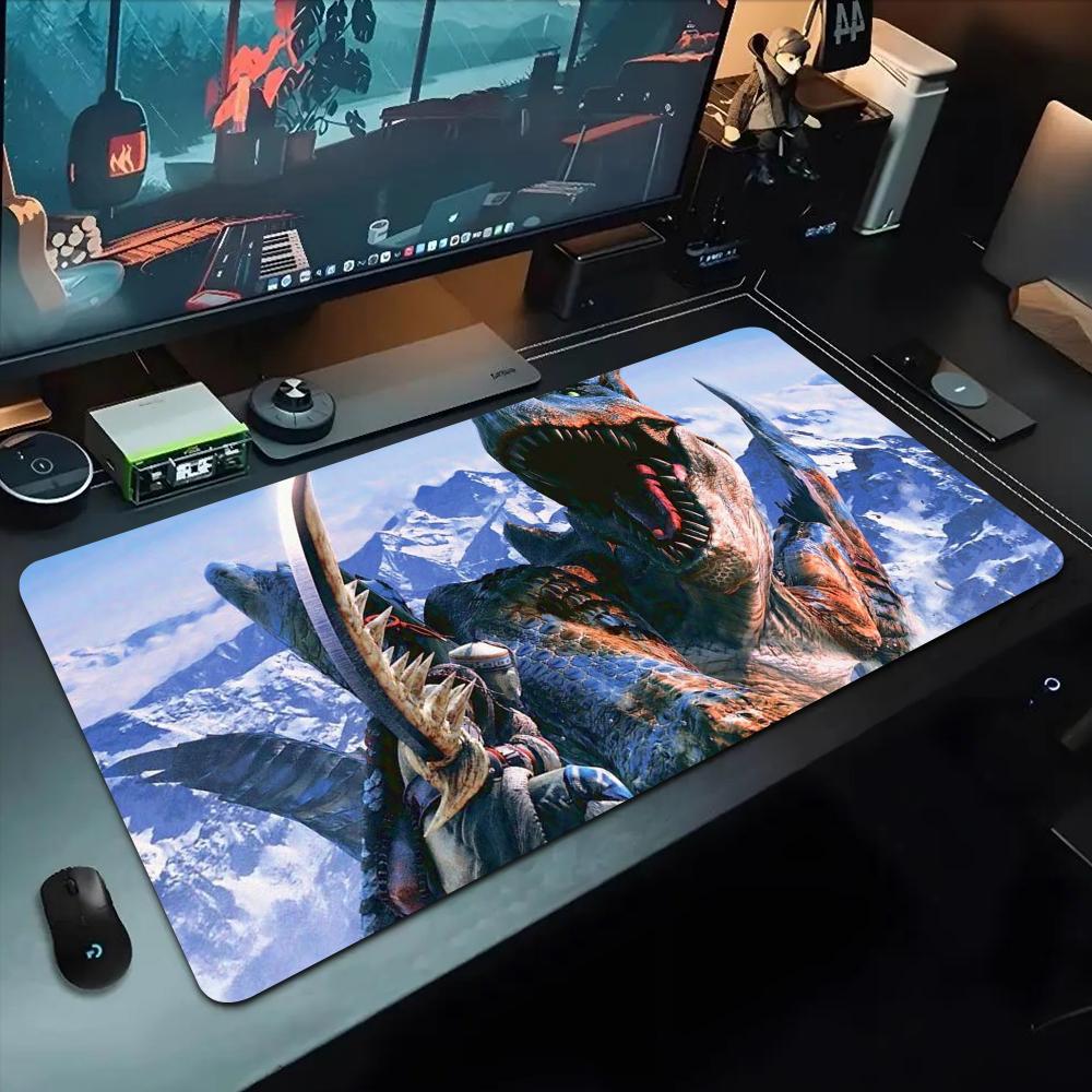 monster hunter Mouse Pad 500X1000 mm Large Gaming Mousepad Gamer XL Rubber Otaku Keyboard Pad Laptop Desk Mat