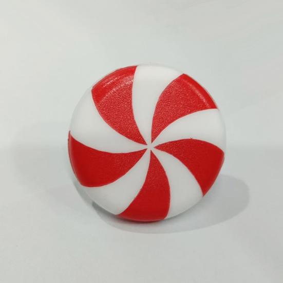 Kürbis Türknaufabdeckungen Halloween Weihnachten Schrank Schubladengriffe Rot Weiß Wirbel Bonbon Design Schrankgriffe Einfach Aufzuschieben Feiertagsdeko