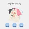 MQDMINI Girls' Short Sleeve Breathable T-Shirt