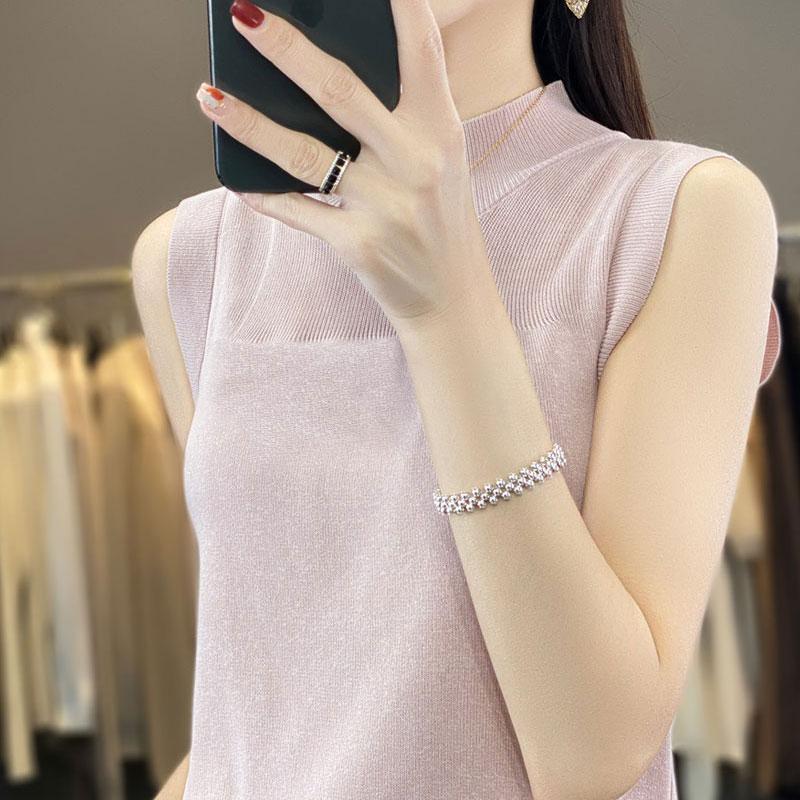 

Женская летняя футболка с коротким рукавом, 50% шелка тутового дерева и полиэстера | Легкий дышащий облегающий повседневный топ XL кремовый