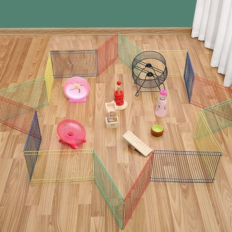 

Принадлежности для хомяка Маленький забор Принадлежности для хомяка Домашний хомяк Джунгарский хомяк Еж Морская свинка Маленький питомец Ветрозащита Свободное движение Single item fence Color fence 8 pieces [23*35cm]]
