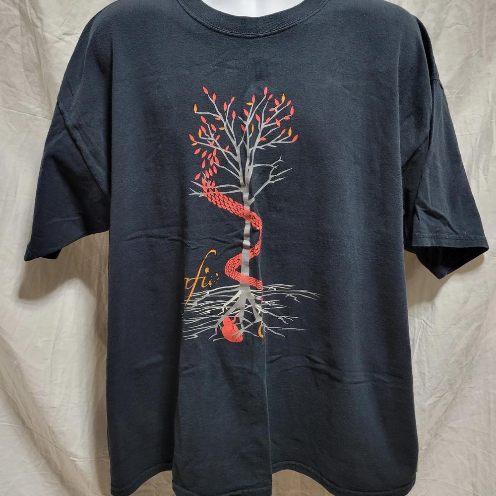 

Vintage 2006 AFI Tree Snake Graphic T Shirt Blue All Size S to 5XL KK598 Unisex T-Shirt XXXL