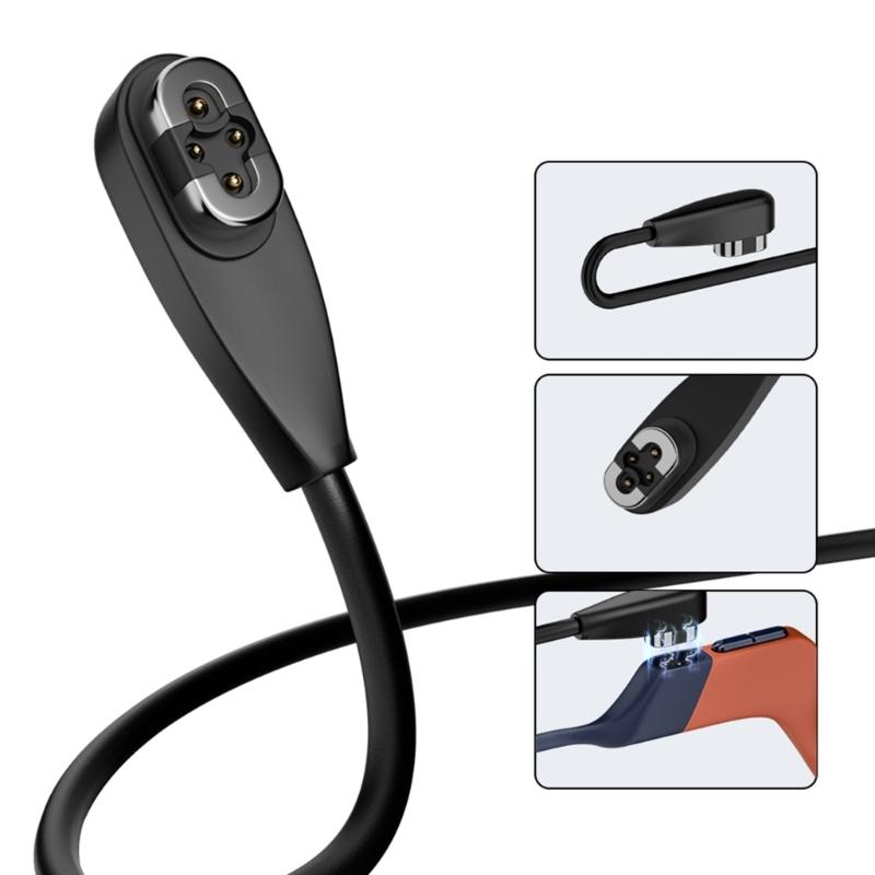 Magnetic Charging Cable 4Pin Connection Line for S710 Earphone Type C or USB Connectors Charger Cord