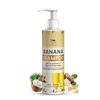TNW-THE NATURAL WASH Bananen-Shampoo - 200ml | Angereichert mit Banane, Arganöl & Kokosöl | Für trockenes & krauses Haar | Spendet Feuchtigkeit & nährt die Kopfhaut