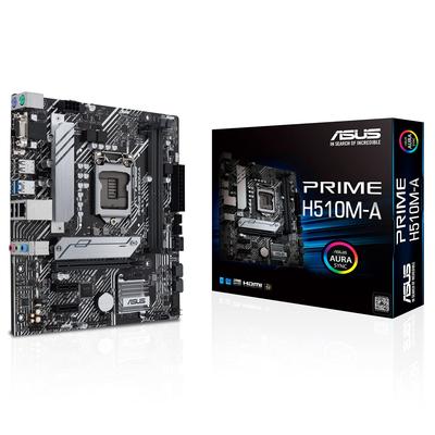 ASUSTek Intel 10e en 11e generatie CPU compatibel compatibel H510 chipset microATX moederbord PRIME (LGA1200) H510M-A