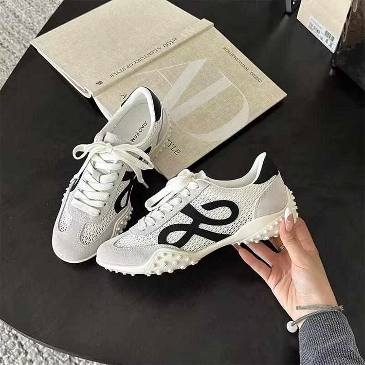 

Retro German training shoes women s 2025 summer new soft sole comfortable versatile breathable mesh not tired feet sports Forrest Gump shoes 35