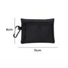 Canvas Mini Coin Purse Simple Zipper Kid Storage Pouch Money Pocket Solid Color Coin Key Bag Women Men Cute Wallet Mini Purse