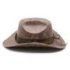 Vintage Western Cowboy Hat With Large Brim Sunshade For Men And Women