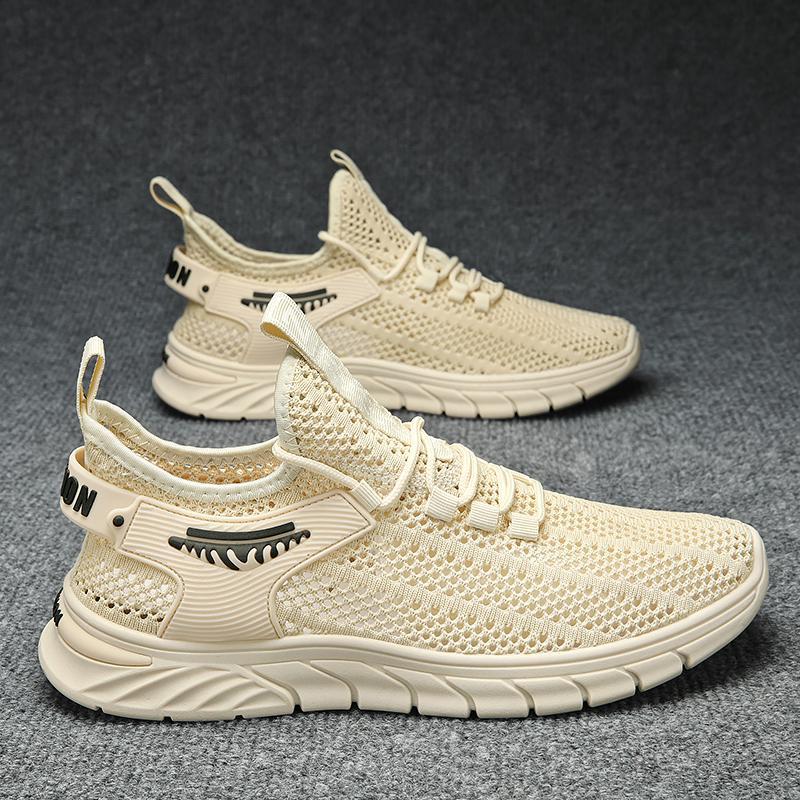 

Мужская обувь 2025 новая летняя сетчатая спортивная обувь мужская дышащая беговая повседневная личность нескользящая сетчатая обувь 44