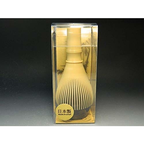 Reusable Resin Chasen (Chasen) - Made In Japan for Reliable Tea Ceremony Utensils (White Bamboo Green)