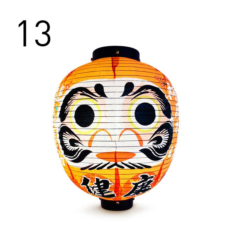 Japanese Waterproof Cloth Lanterns Daruma Crafts Cartoon Lucky Lantern Sushi Restaurant Cuisine Izakaya Decoration Ornaments