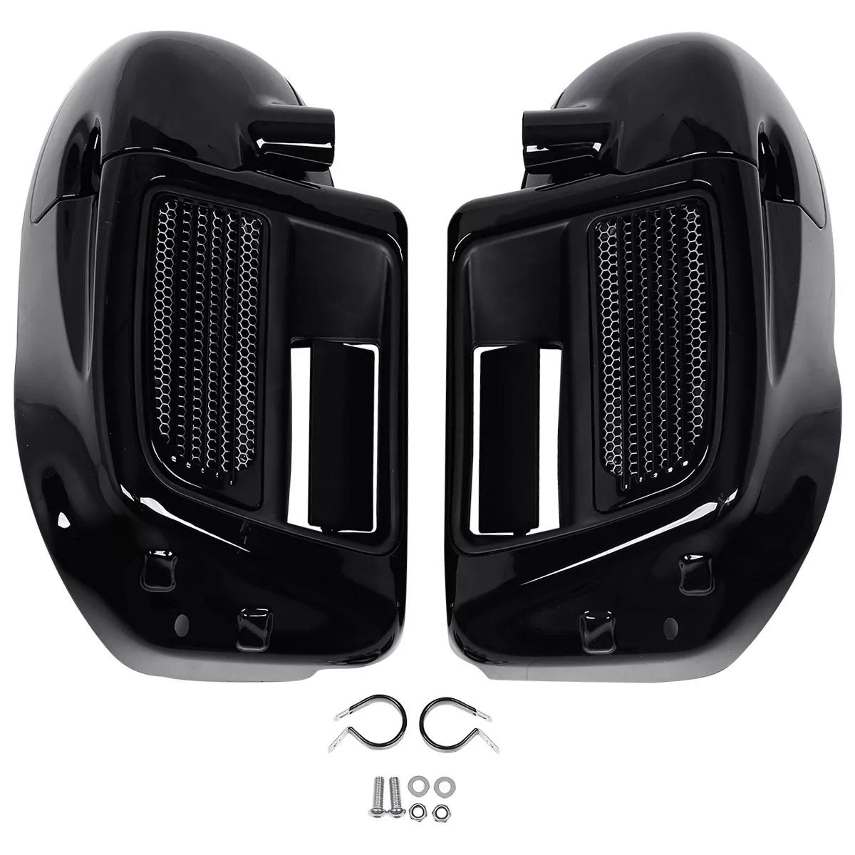 Motorcycle Lower Vented Fairing Water-Cooled Turn Signal Light For Harley Touring Electra Glide Road Glide 2014-2024