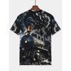 Nuova Moda T-shirt Stampata 3D con Motivo Treno Uomo Donna Estate Casual Manica Corta Oversize T-shirt Tee Harajuku Y2k Abbigliamento Bambini