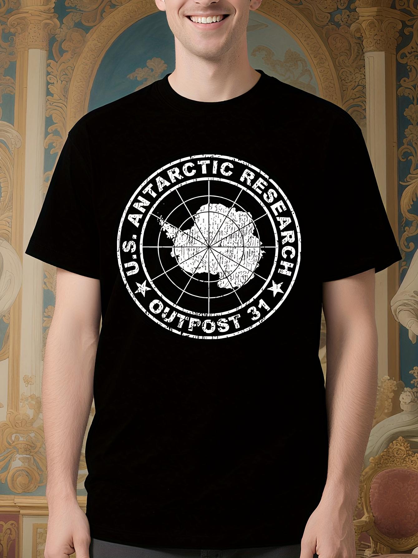 Outpost 31 Antarctic Research Graphic Crew Neck Tshirt - ... XXXXL