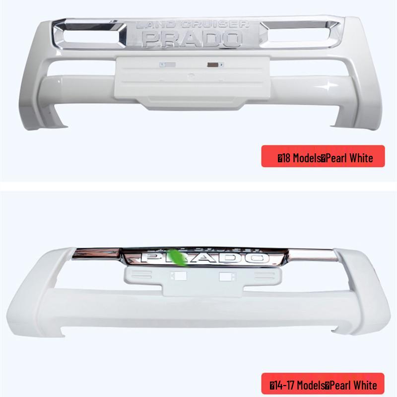 Compatible Front & Rear Bumper Guard for Toyota Prado 2014-2022 Models 3.5, 2700, 4000 - Bumper Modification Kit