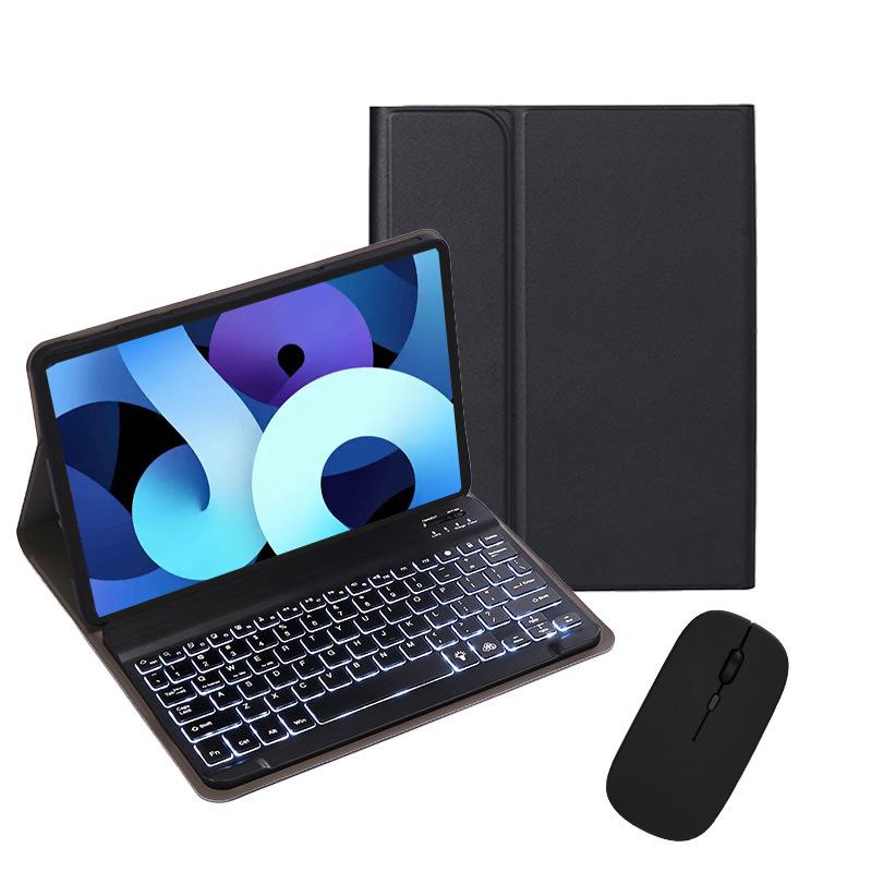 Samsung A9+ 11" Tablet Bluetooth Keyboard Case, Galaxy Tab S6 Lite, A8 Detachable Leather Cover