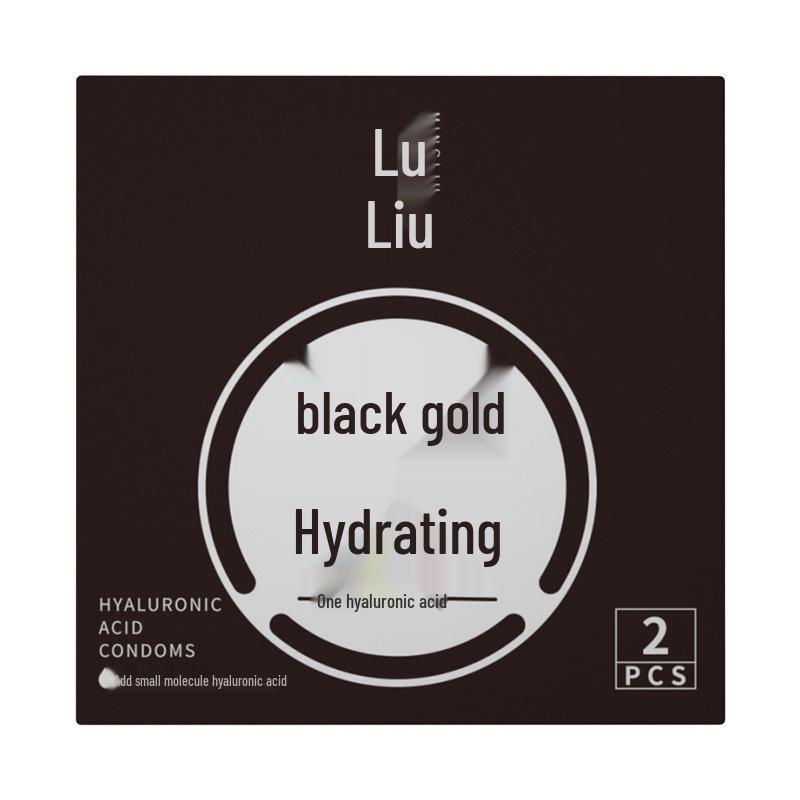 Ultra Thin Ribbed & Lubricated Condoms with Hyaluronic Acid - 10 Pack Adult Sex Toy