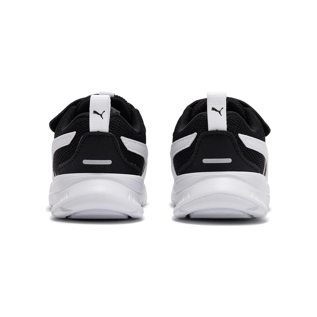 Puma Comfortable Versatile Trendy Low-Top Walking Shoes Baby Sneaker Black White 386240-05