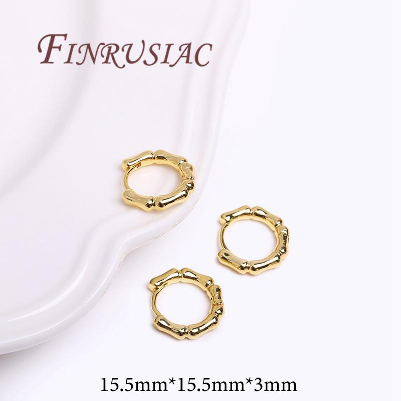 Fashion Hoops Earrings For Women Jewelry Accessories 18K Real Gold Plated Twist Circle Hoop Earring Female,Jewelry Gifts