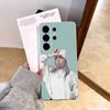 Singer B-Billie Eilish Phone Case For Samsung S25,S24,S21,S22,S23,S30,Ultra,S20,Plus,Fe,Note,10,9,5G Transparent Cover