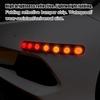 Reflective Car Stickers 2 Pieces Foldable Exterior Decals Warning Reflective Stickers For Car SUV Truck Motorcycle Front Rear