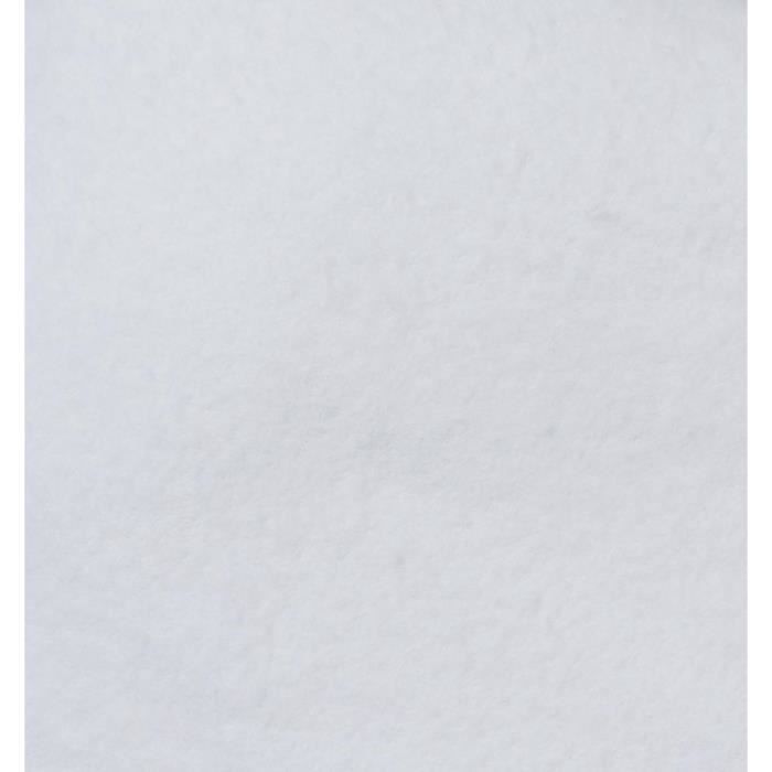 Protège Matelas 180x200 cm - Doux et Absorbant - Molleton 100% Coton - Grand Bonnet 30 cm - Linge des Familles