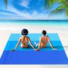 Beach Blanket Waterproof Beach Mat Quick-Dry For Adults Beach Essentials For Vacation Cruise Picnic Camping With Stakes