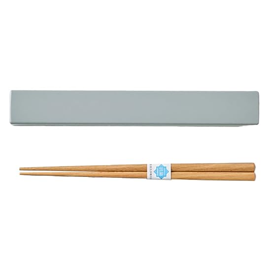 Takenaka Chopstick Case Set tutu, Chopstick & Case Set, Made in Japan, Gray, (Case) approx. 2.7×19.1 B0CQS3VTL6