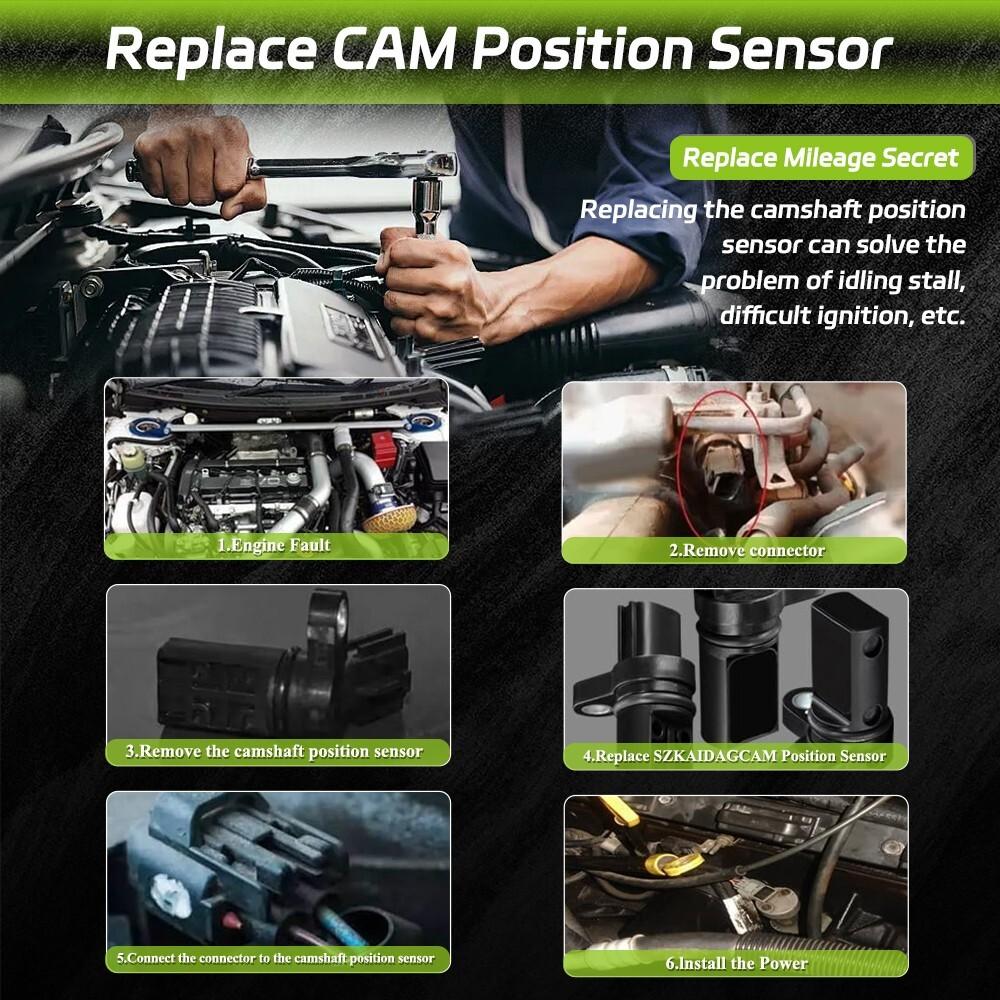 Camshaft Position Sensor For NISSAN Maxima Altima INFINITI SUZUKI 23731-AL61A