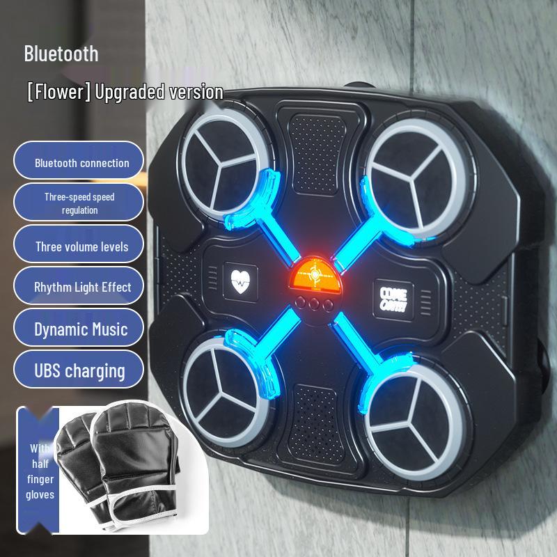 Bluetooth Music Boxing Wall Target for Kids - Interactive Fitness and Training Toy