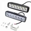 1/2/4Pcs LED Work Light Strip Shape Light Bar 12V/24V Waterproof LED Lamp For Car Roof Bumper, Off-Road Driving Head Light