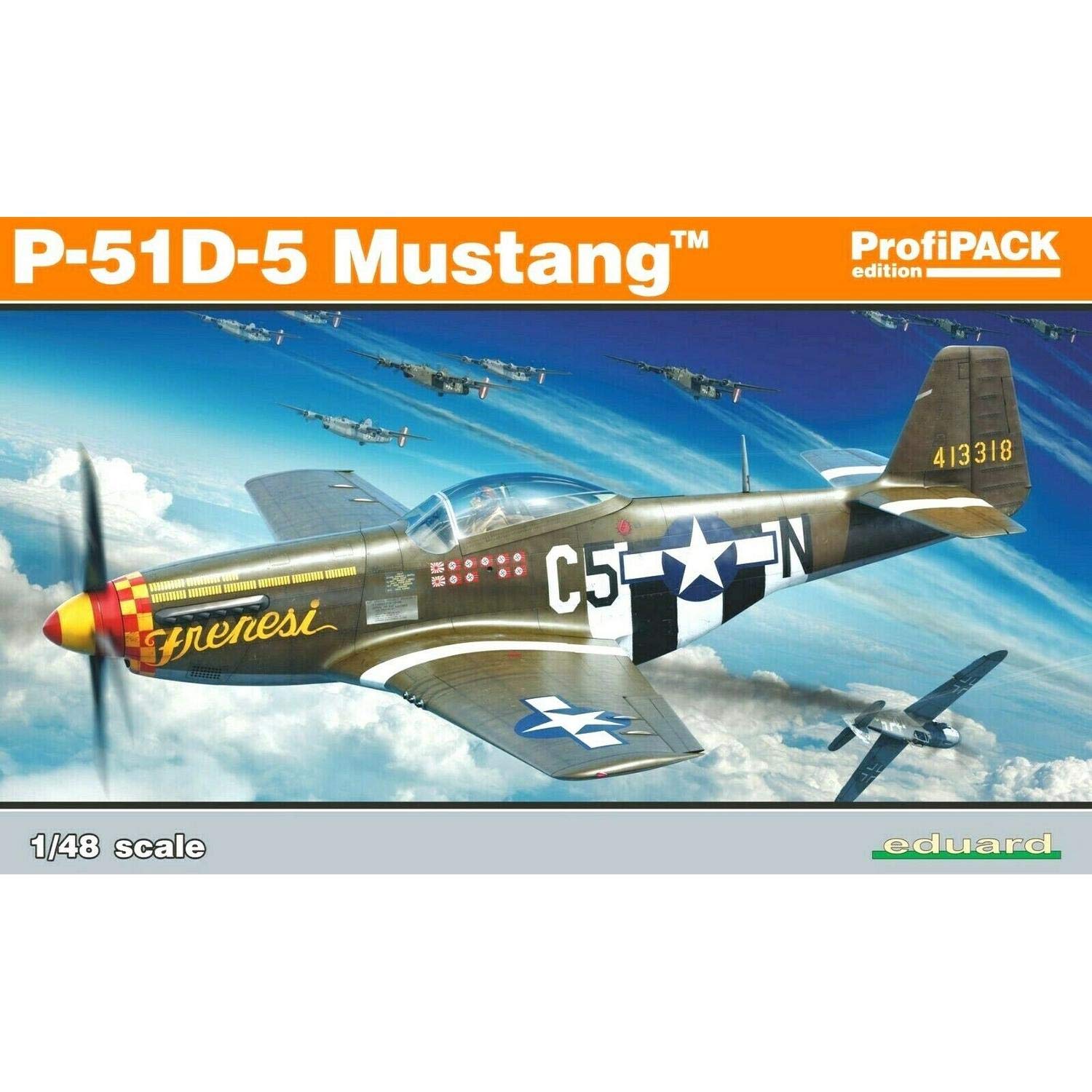 

Eduard 1/48 Profipack US Army Air Corps P-51D-5 Plastic Model Kit EDU82101