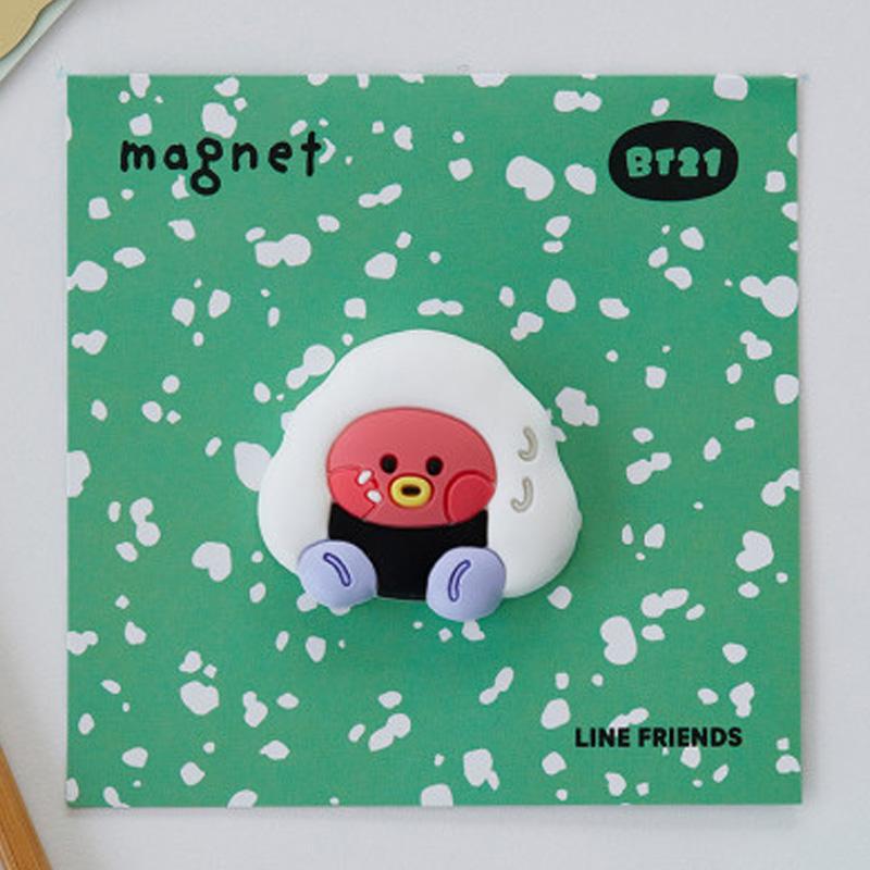 BT21 Minini Bunsik Magnet 7 Zeichen (8 Optionen)