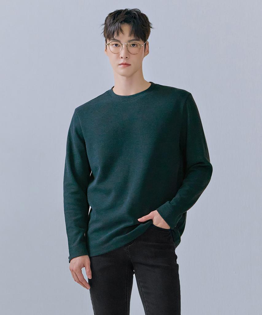 CHASECULT Men'S Modified Knit T-Shirt-Cezk5103B0G